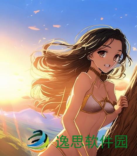 骑在突出的木棒上挑战极限勇敢追梦的冒险之旅