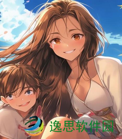 一家四口的温馨时光共度快乐假期的美好回忆