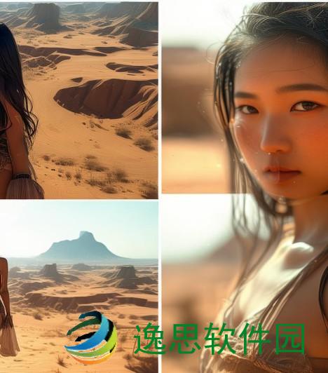亚洲无人区独特风貌三种视角的图片对比探秘之旅