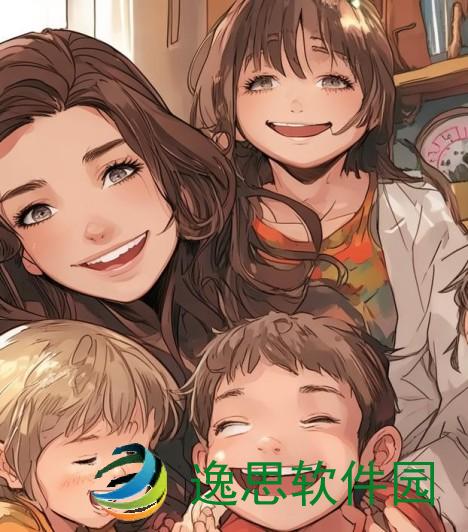 一家四口子—一家四口的温馨生活：幸福点滴与成长故事的交织