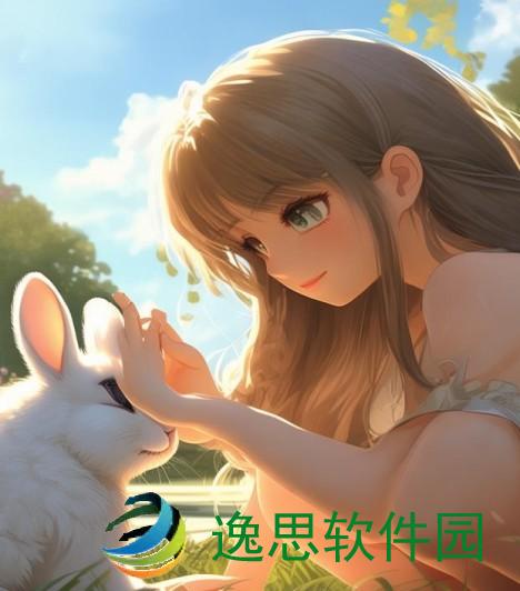 小花园里的小白兔与女生的友谊故事探索温暖与善良的力量