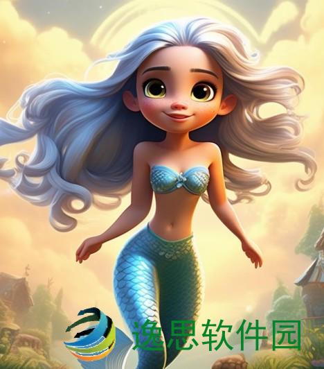 童话小镇Popo美人鱼的奇幻冒险与友谊之旅