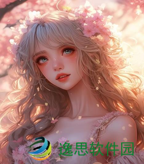 樱花草动漫世界中的浪漫与幻想绽放在春日的温暖阳光下